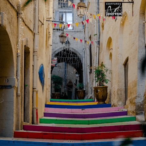 Explore the vibrant culture and quaint cobblestone streets of Montpellier