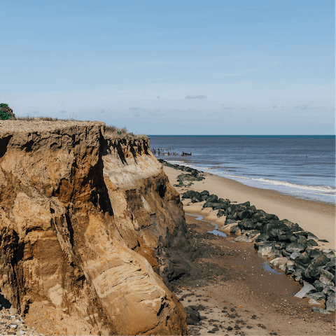Spend the morning along the Norfolk coast – an easy drive away