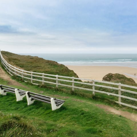 Hike the rugged North Cornwall coastal paths 