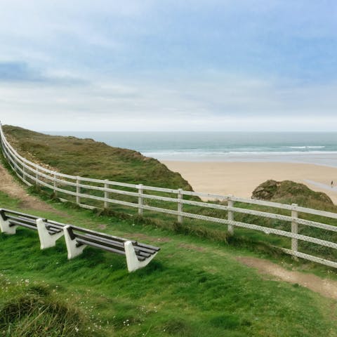 Hike the rugged North Cornwall coastal paths