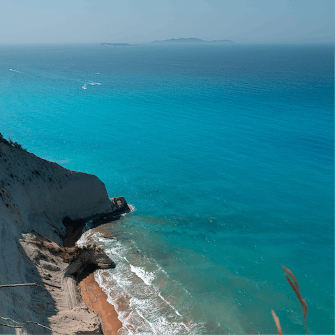 Explore the beautiful beaches and coves of Crete's north-eastern coast