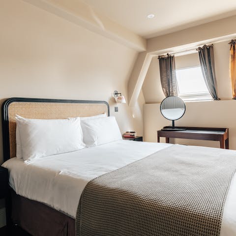 Wake up in the comfortable bedrooms feeling rested and ready for another day of Bristol exploring
