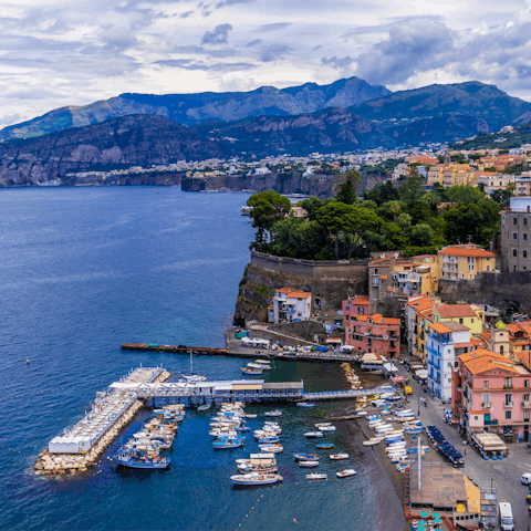 Spend the day in Sorrento, a short drive from home