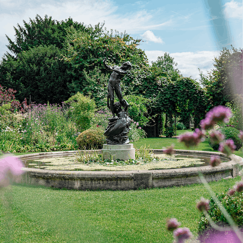 Take a picnic over to Regent's Park, a ten-minute walk away