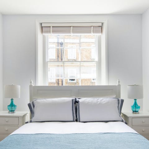 Look forward to falling asleep in the comfortable bedrooms