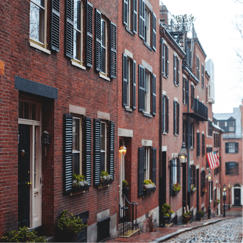 Stay in charming Beacon Hill, one of Boston's most desirable neighbourhoods