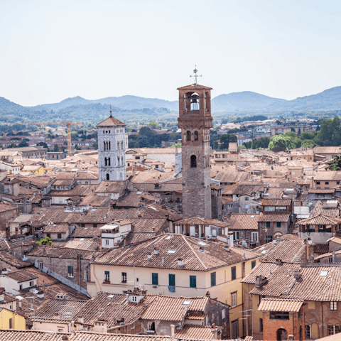Explore what lies beyond the historic walls of Lucca
