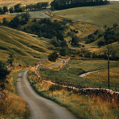 Walk or drive through the epic landscapes of North Yorkshire