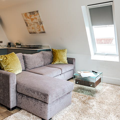 Relax in style in the cosy brand-new apartment