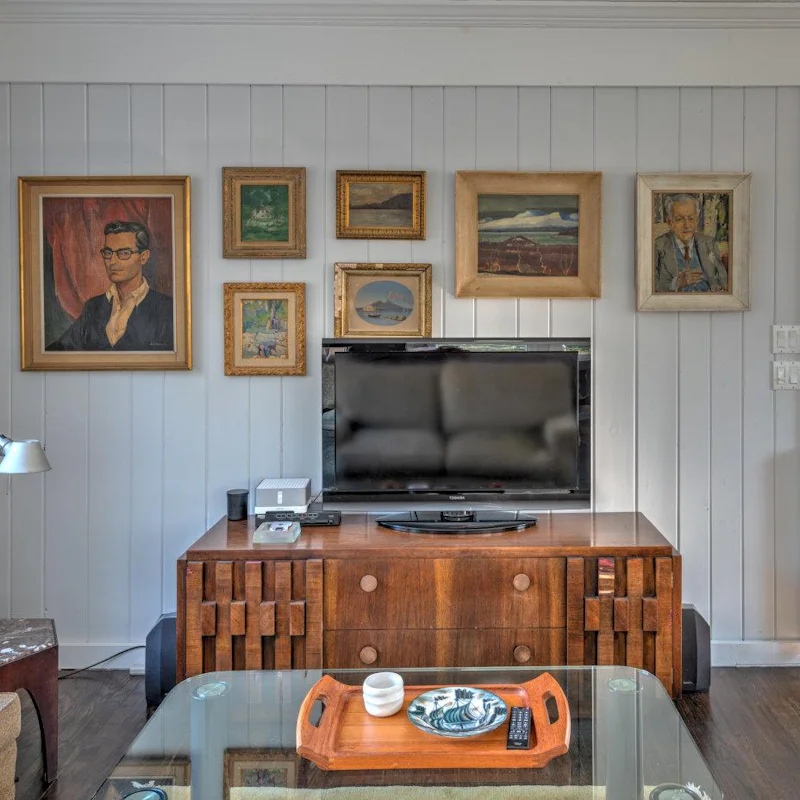 Decide on your favourite from the home’s many artworks