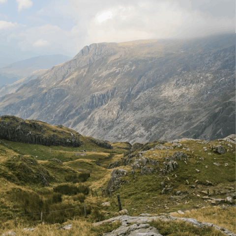 Stay just a forty-minute drive away from Snowdonia National Park 