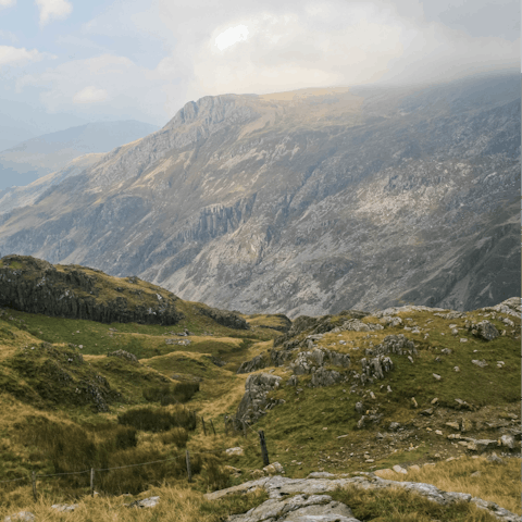 Stay just a forty-minute drive away from Snowdonia National Park